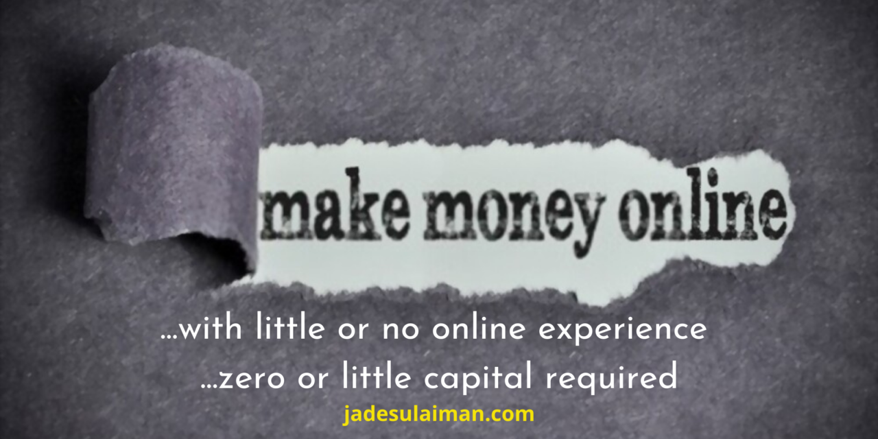 How To Make Money Online In 7 Days Or Less Without Fail