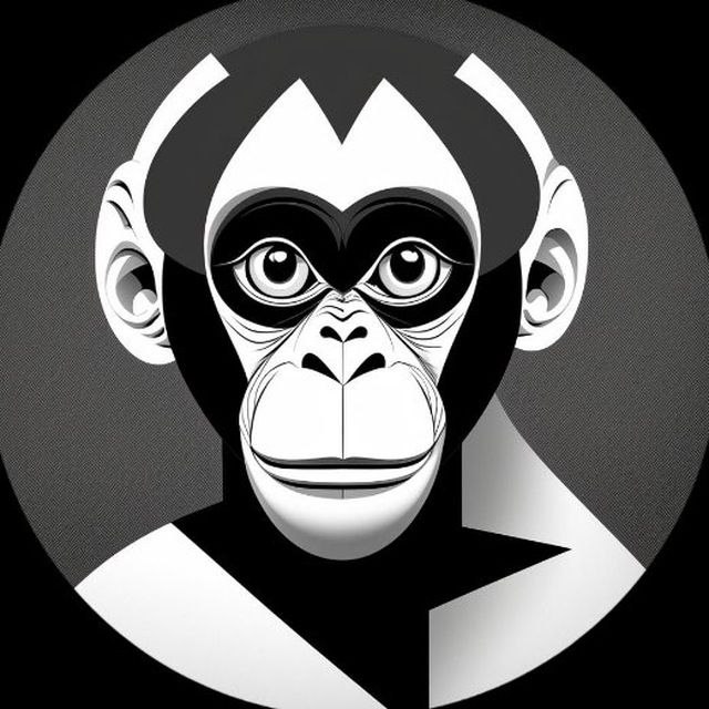 contains image of monkey on ton